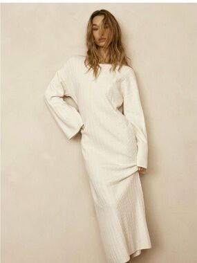 H&M Cable-knit Dress.